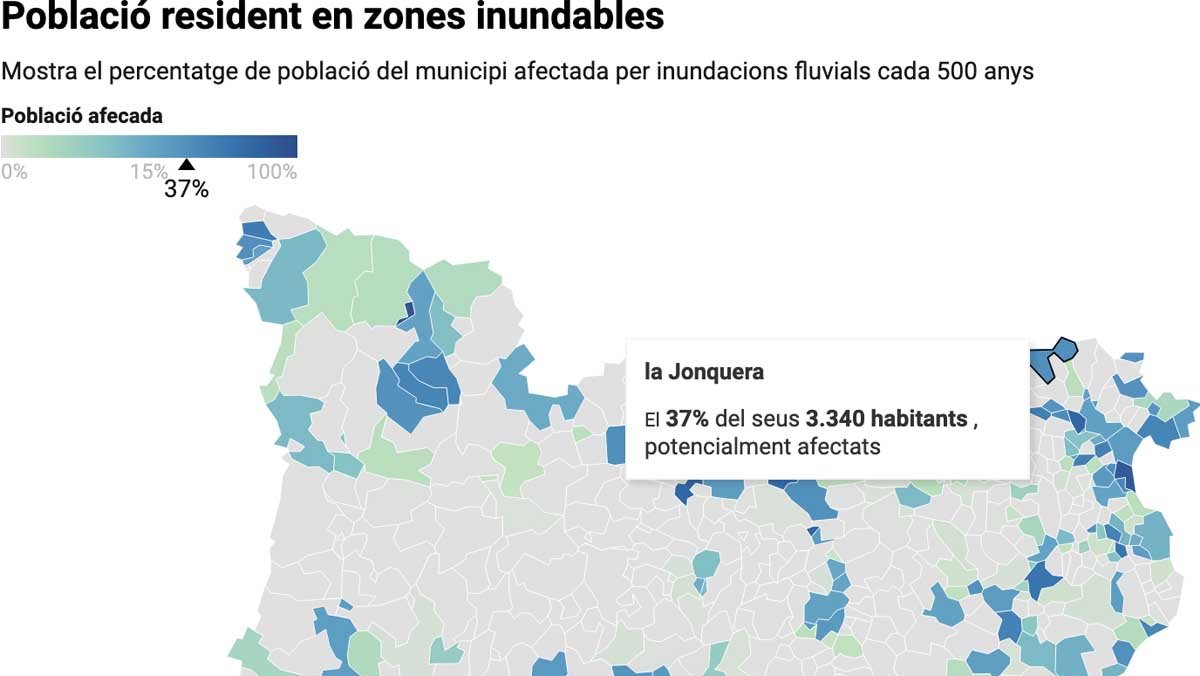 Mais de um terço dos Jonkerencs vivem em uma zona de inundação