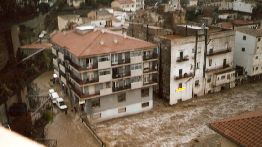 Cinco desastres naturais atingiram La Jonquera nos últimos 40 anos