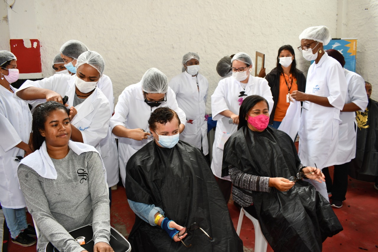 Curso de Cabeleireiro do Senac